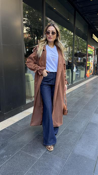 Lacivert Wide Leg Jean(1975)