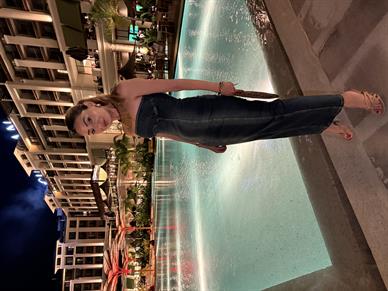 Likralı Straplez Uzun Denim Elbise