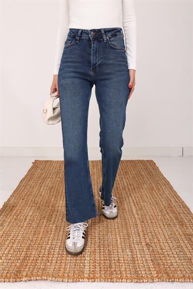 Mavi Full Likralı Boru Paça Jean(1706-01)