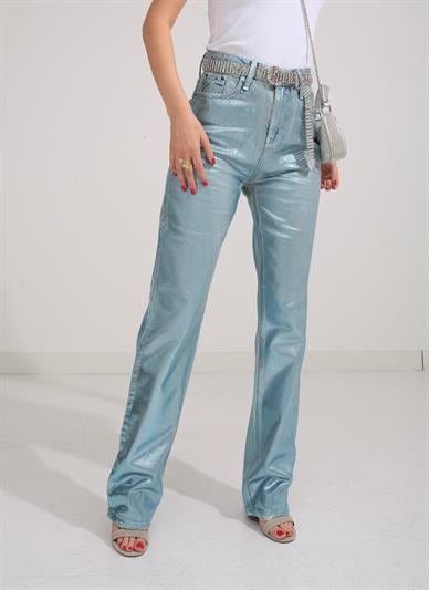 Mavi Metalik Jean