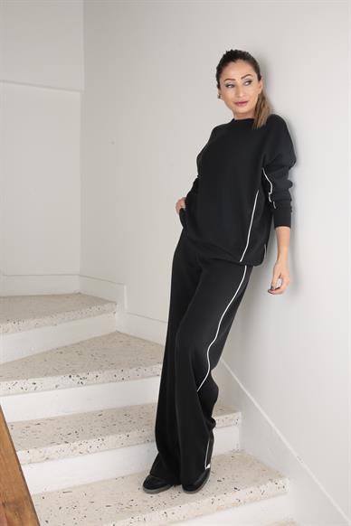 Modal Siyah Yanı Biyeli Spor Takım