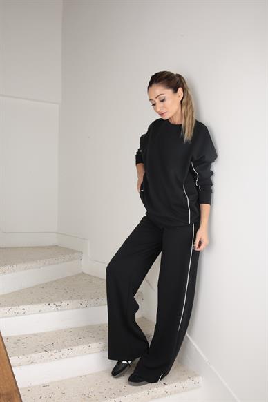 Modal Siyah Yanı Biyeli Spor Takım