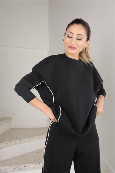 Modal Siyah Yanı Biyeli Spor Takım