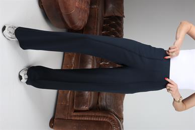 Önü Dikişli Lacivert Modal Pantolon