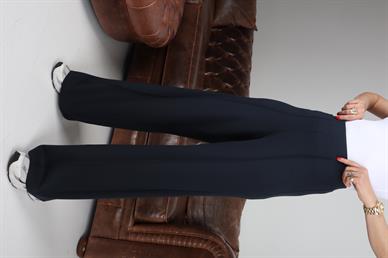 Önü Dikişli Lacivert Modal Pantolon