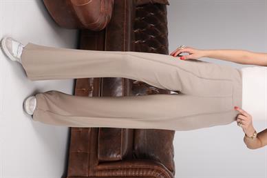 Önü Dikişli Vizon Modal Pantolon