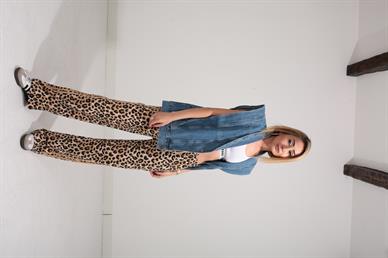 Oversize Denim Yelek