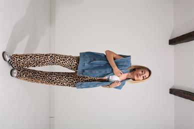 Oversize Denim Yelek