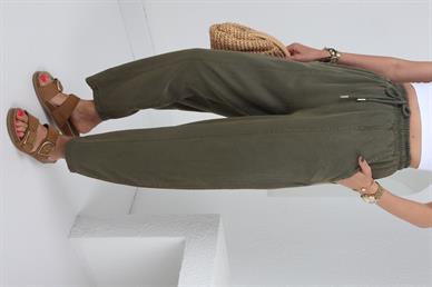 Şalvar Kesim Haki  Pantolon