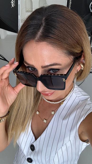 Siyah Kemik Çerçeveli Gözlük(1432-148)