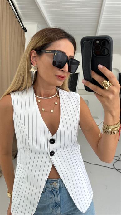 Siyah Kemik Çerçeveli Gözlük(1432-148)