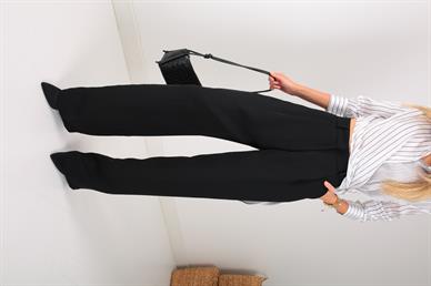 Siyah Palazzo Pantolon