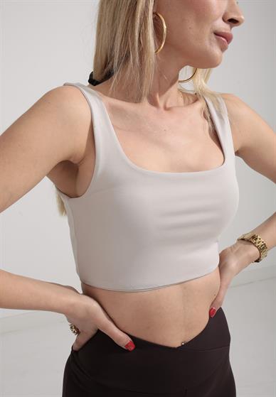 Taş Kalın Askı Crop