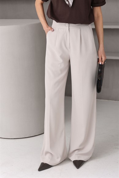 Taş Krep Kumaş Palazzo