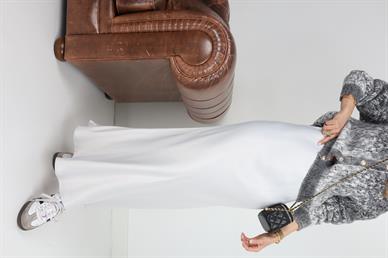 Taş Maxi Boy Saten Etek