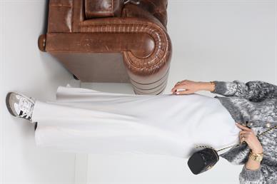 Taş Maxi Boy Saten Etek