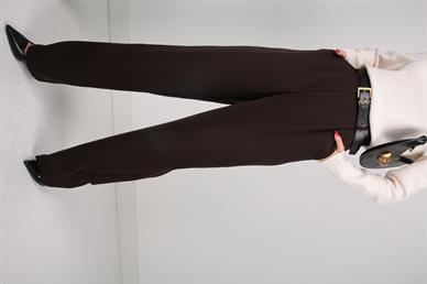 Tek Pile Kahve Palazzo Pantolon