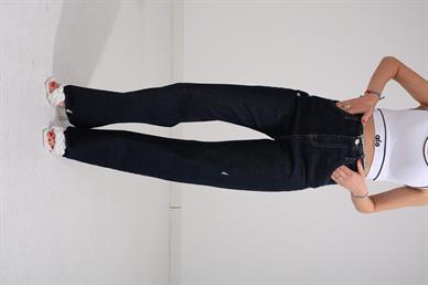 Tırnaklı Kemersiz Straight Leg Jean(1979)