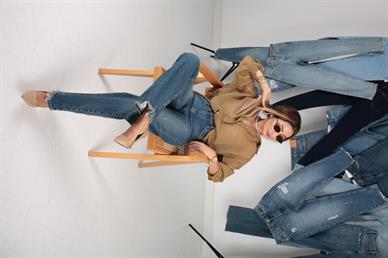 Tırnaklı Vintage Slim Jean(1875-1)