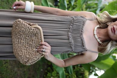 Vizon küçük  Clutch Çanta