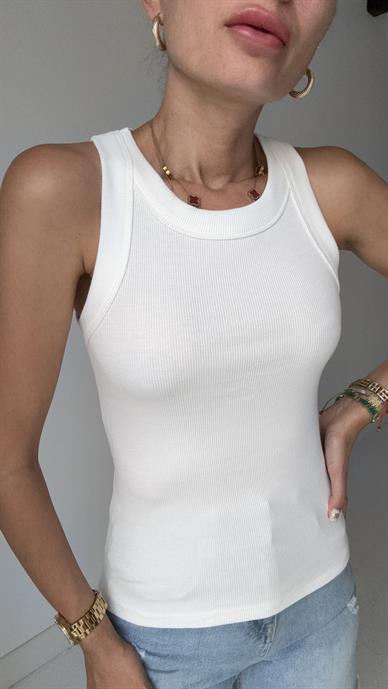 Yüzücü Kol Ekru Fitilli Atlet