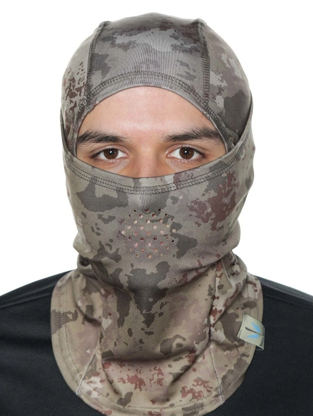 BERE & BALAKLAVAKamuflaj Polarlı Su Geçirmez Balaclava Kar Maskesi