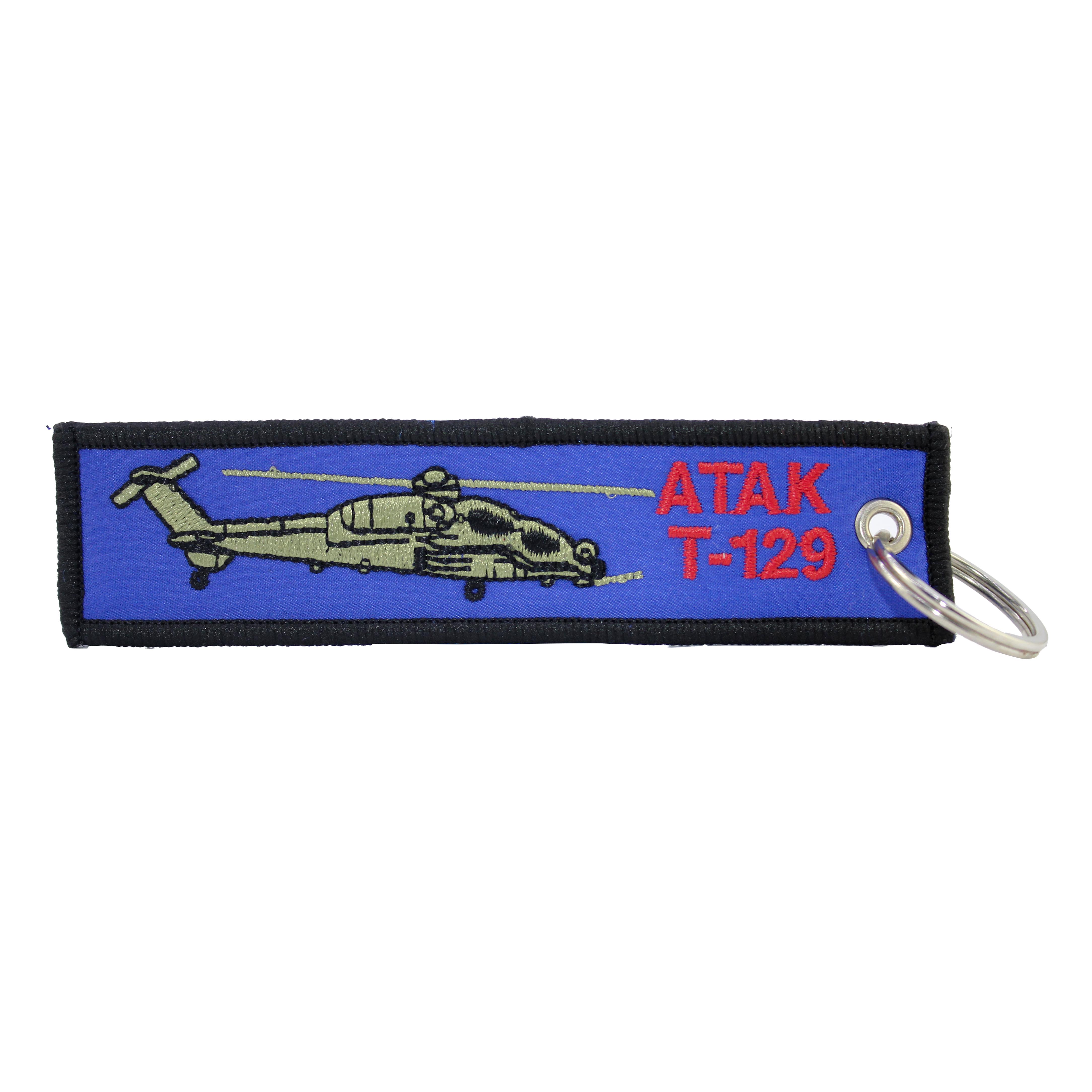 Jandarma Havacılık Atak T-129 Bez Anahtarlık