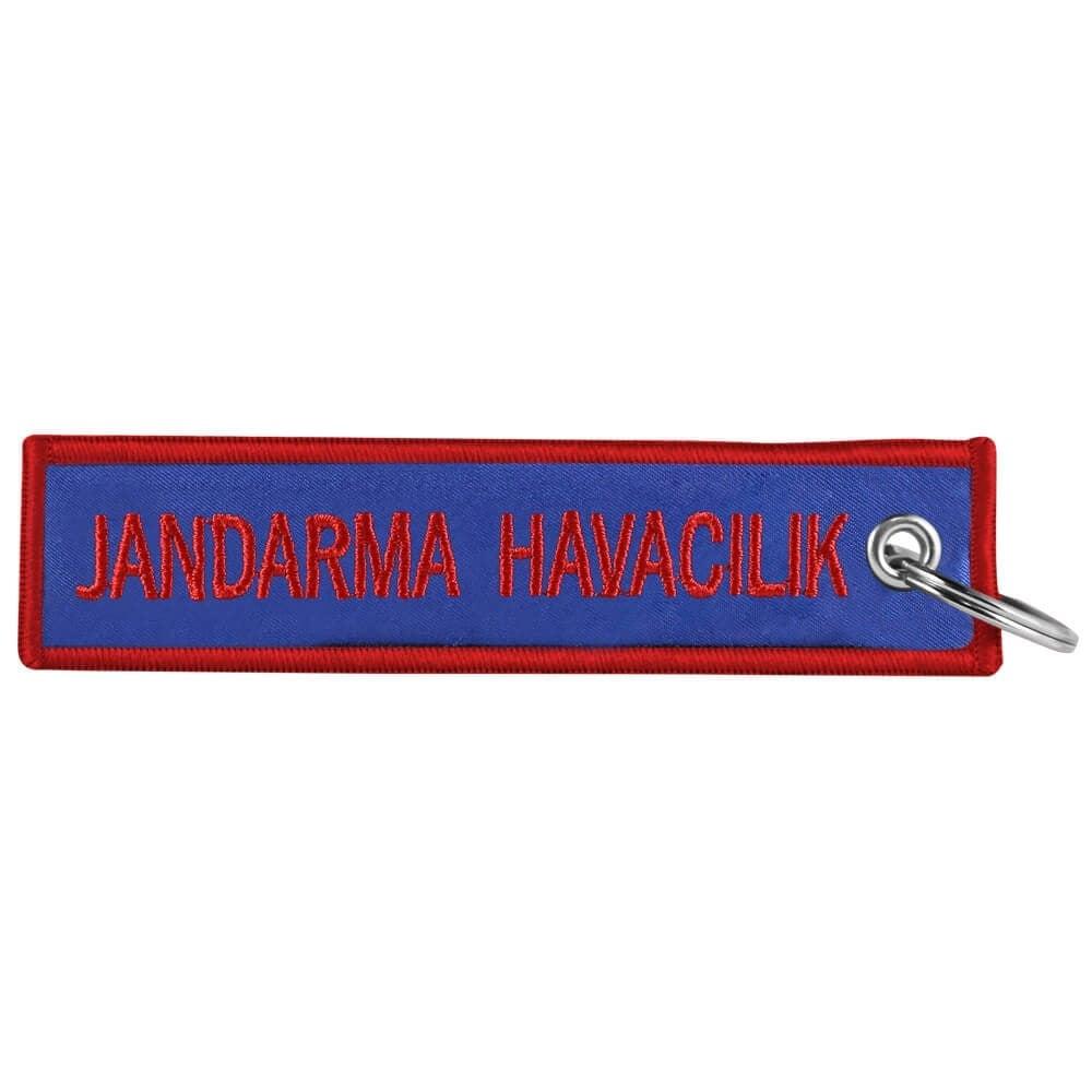 Jandarma Havacılık Atak T-129 Bez Anahtarlık