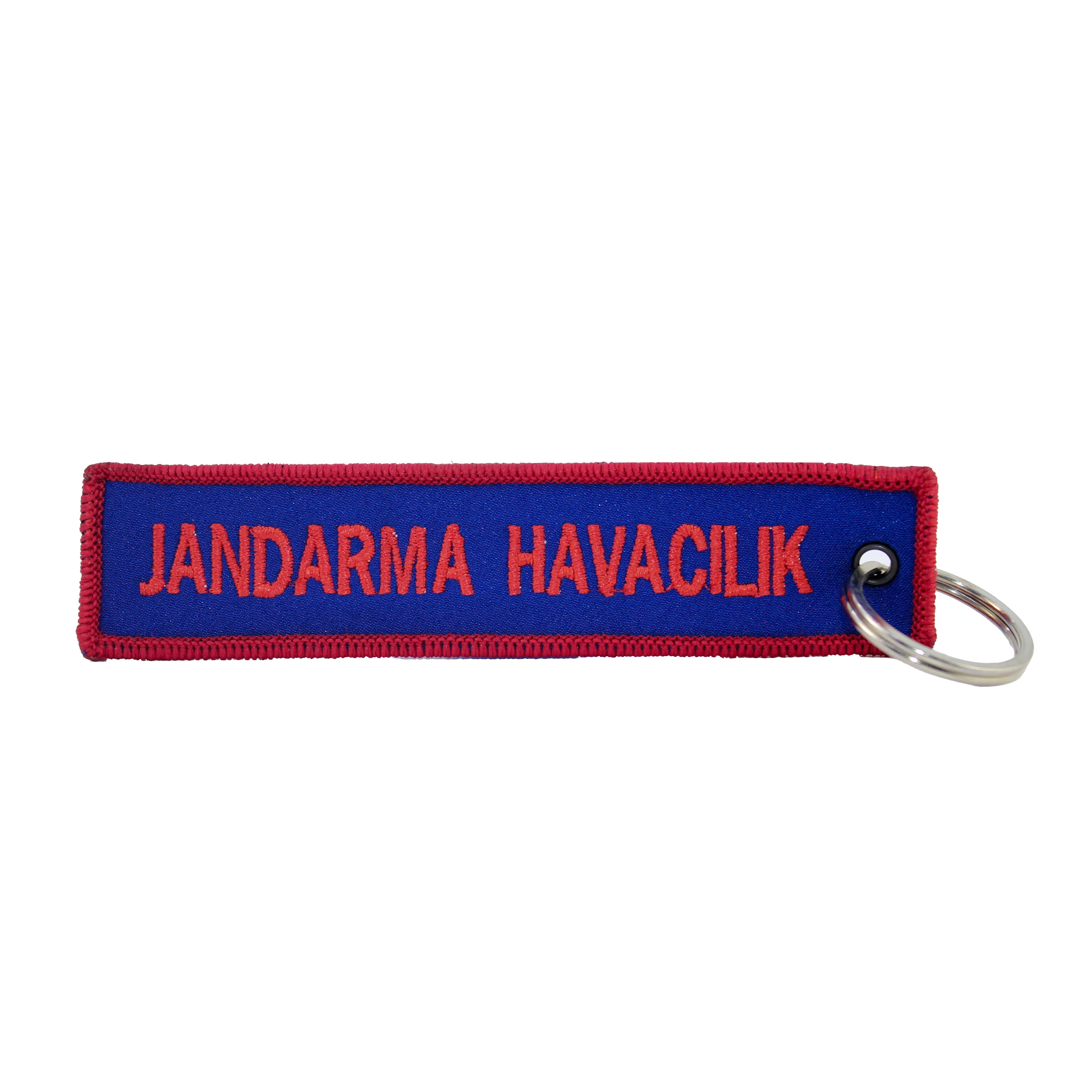 Jandarma Havacılık S-70 Bez Anahtarlık
