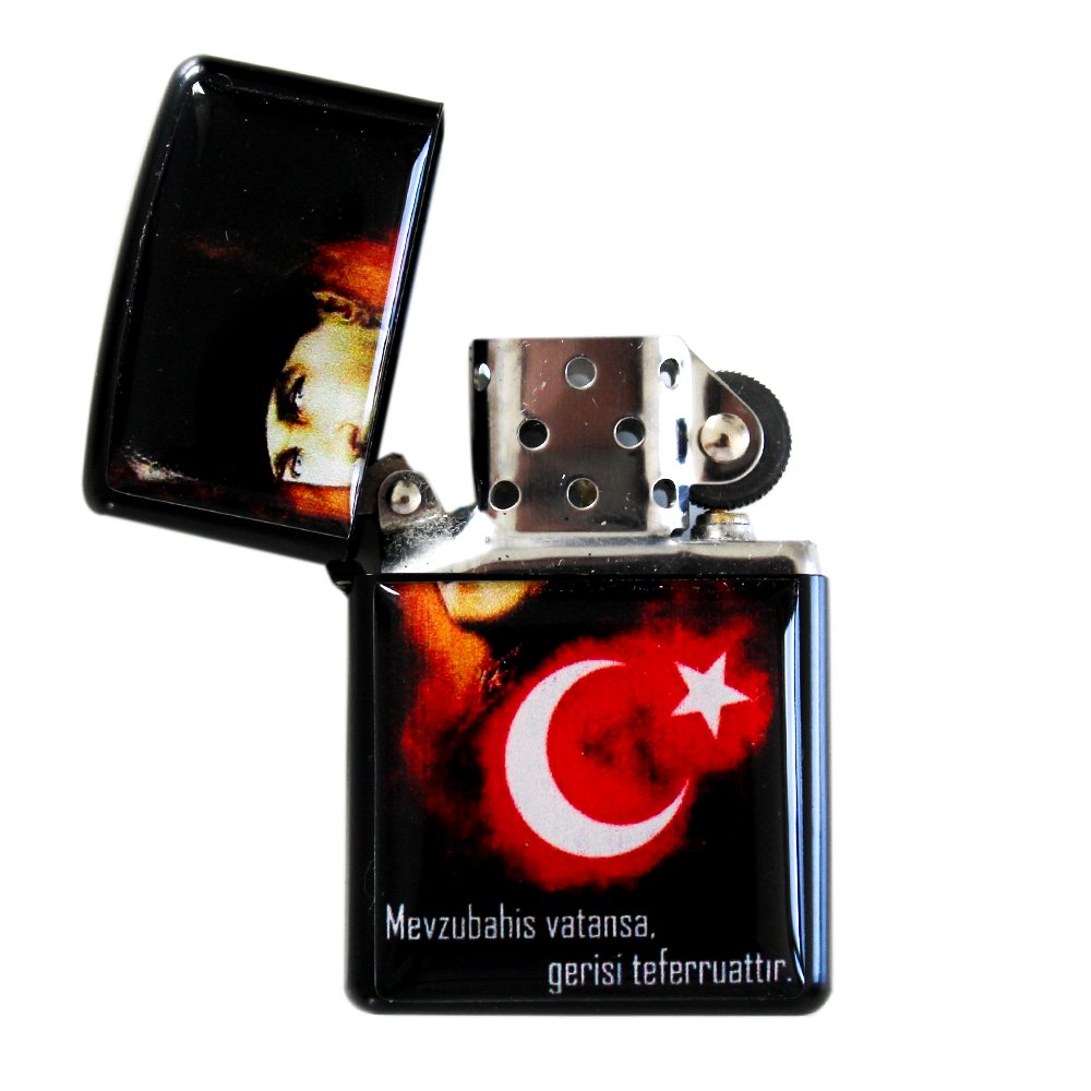 Jöak Atatürk Logolu Zippo Çakmak
