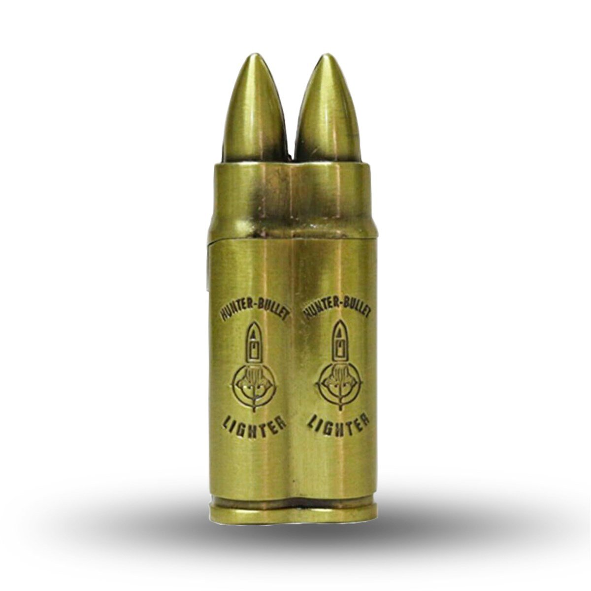 ÇAKMAKMermi Şeklinde Gazlı Pürmüz Turbo Jet Outdoor Kamp Pro Metal Çakmak 