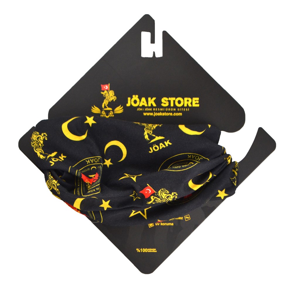 JÖAK LOGOLU SİYAH BAF