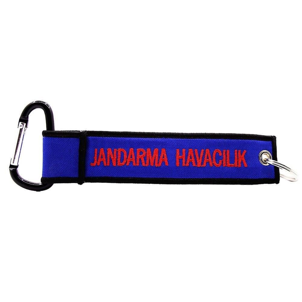 JHV ATAK T-129 KARABİNALI BEZ ANAHTARLIK