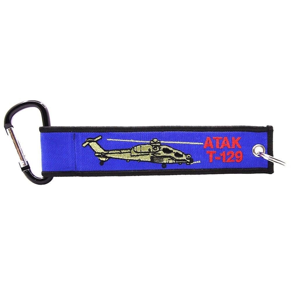 JHV ATAK T-129 KARABİNALI BEZ ANAHTARLIK