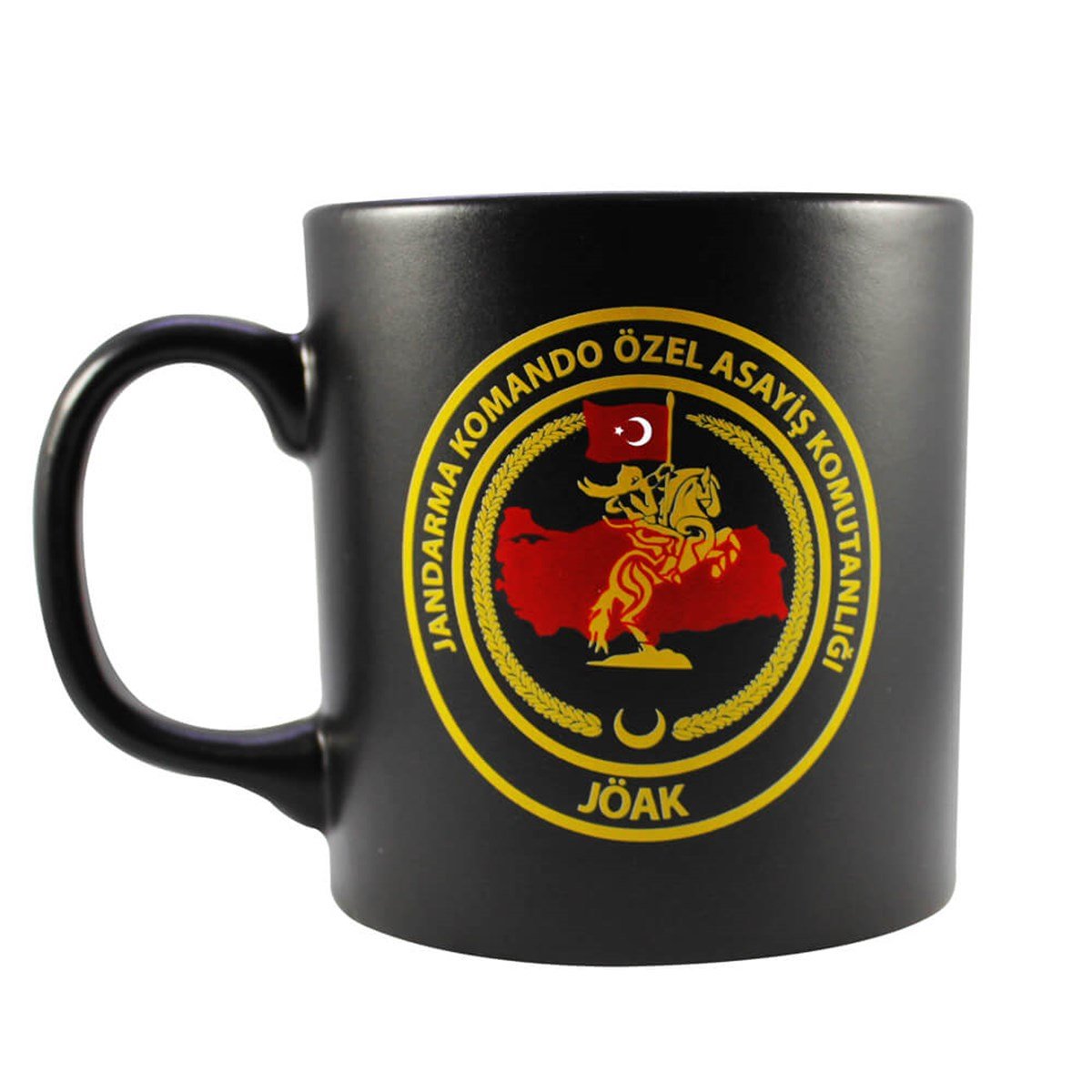 JÖAK  SİYAH MAT KUPA BARDAK