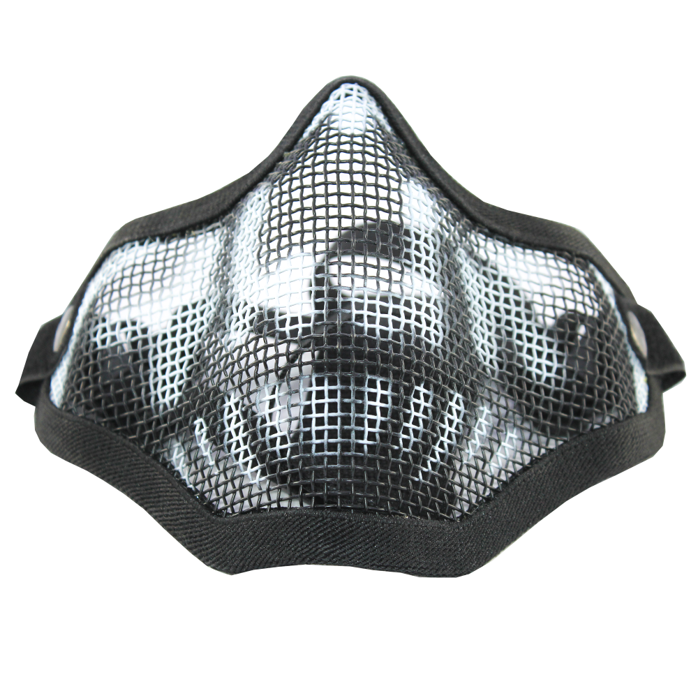 MASKEAirsoft Tel / Mesh Maske SİYAH