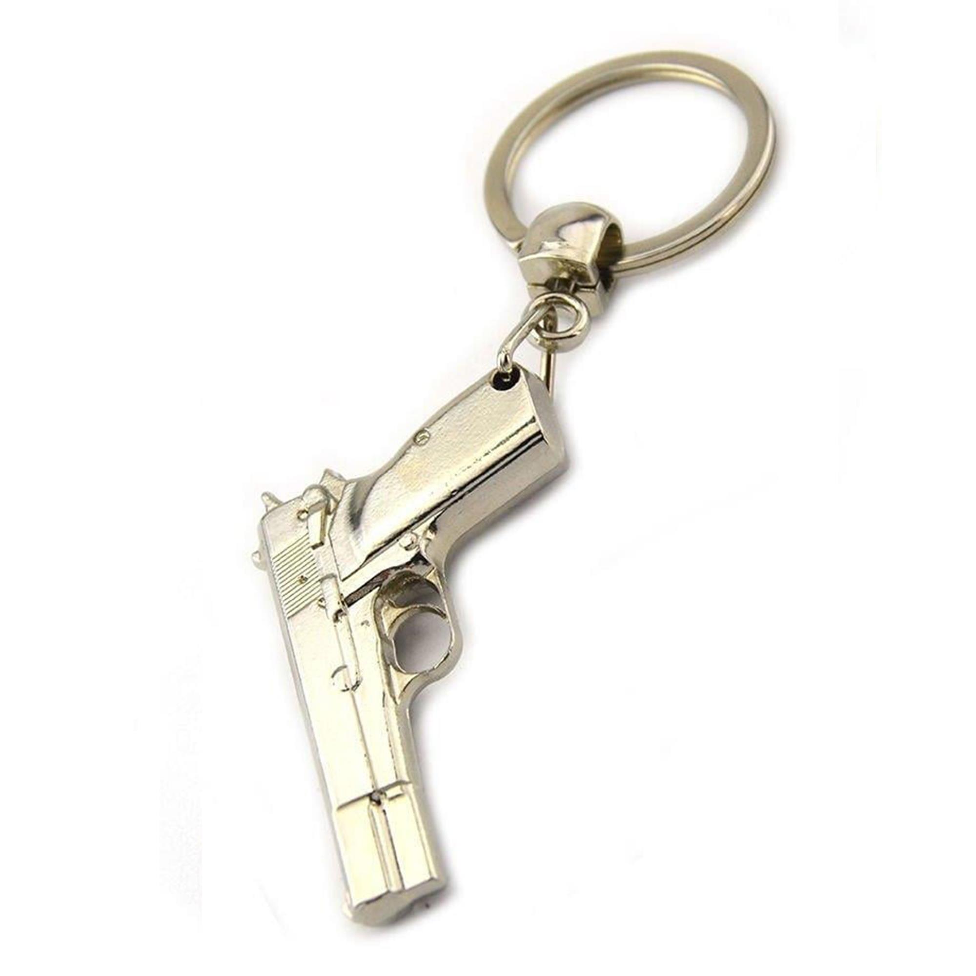 JOAK TABANCA METAL ANAHTARLIK GRİ RENK