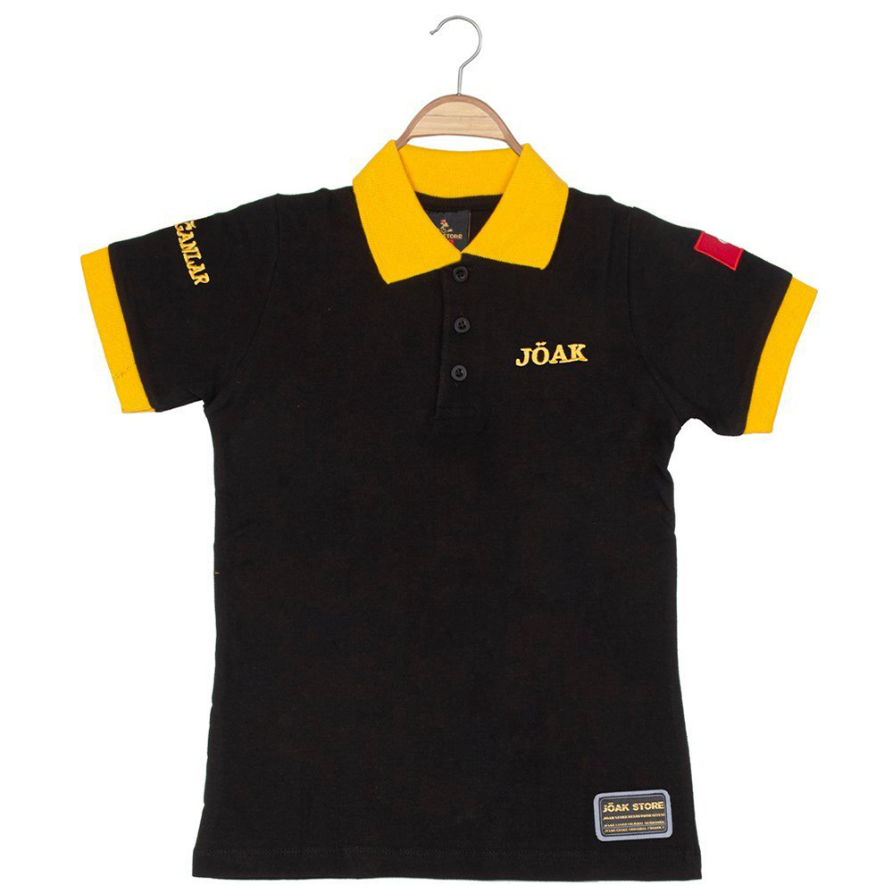 Çocuk JÖAK  Polo Tshirt - Siyah