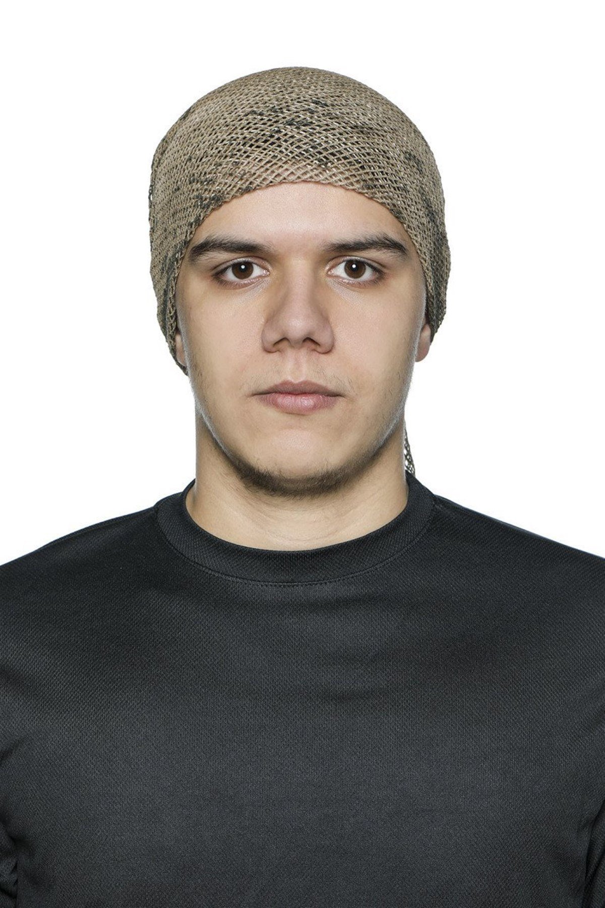 Jandarma Kamuflaj Üçgen Fileli Askeri Şal, Fileli Puşi, Gizlenme Ağı