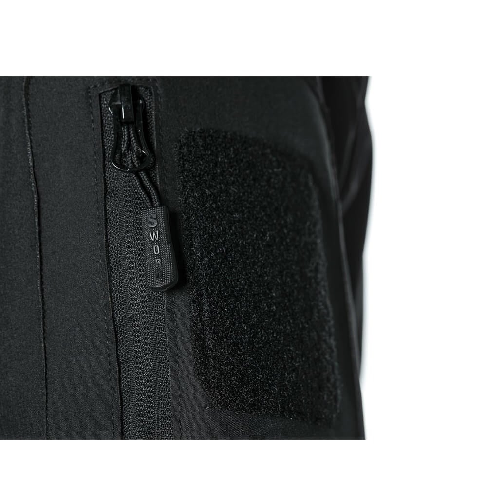 JÖAK SOFTSHELL SU GEÇİRMEZ MONT - SİYAH