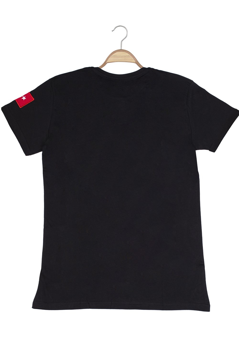 Unisex JOPER baskılı Tek Asker Tshirt - Siyah