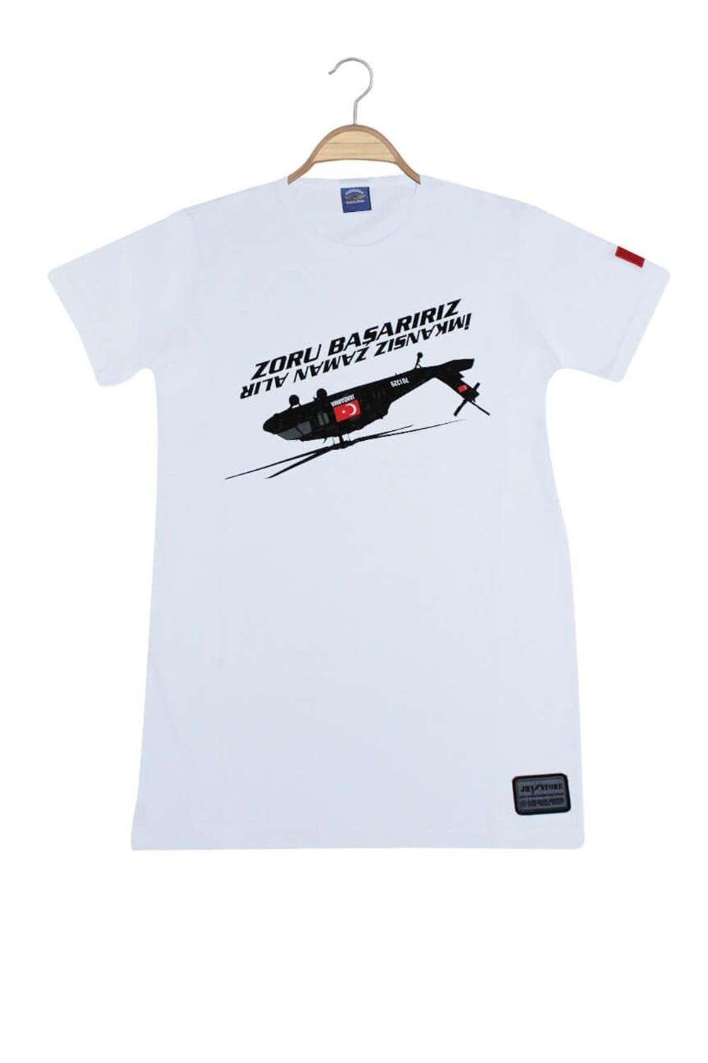 TSHİRTÇOCUK JHV ZORU BAŞARIRIZ İMKANSIZ ZAMAN ALIR TSHİRT