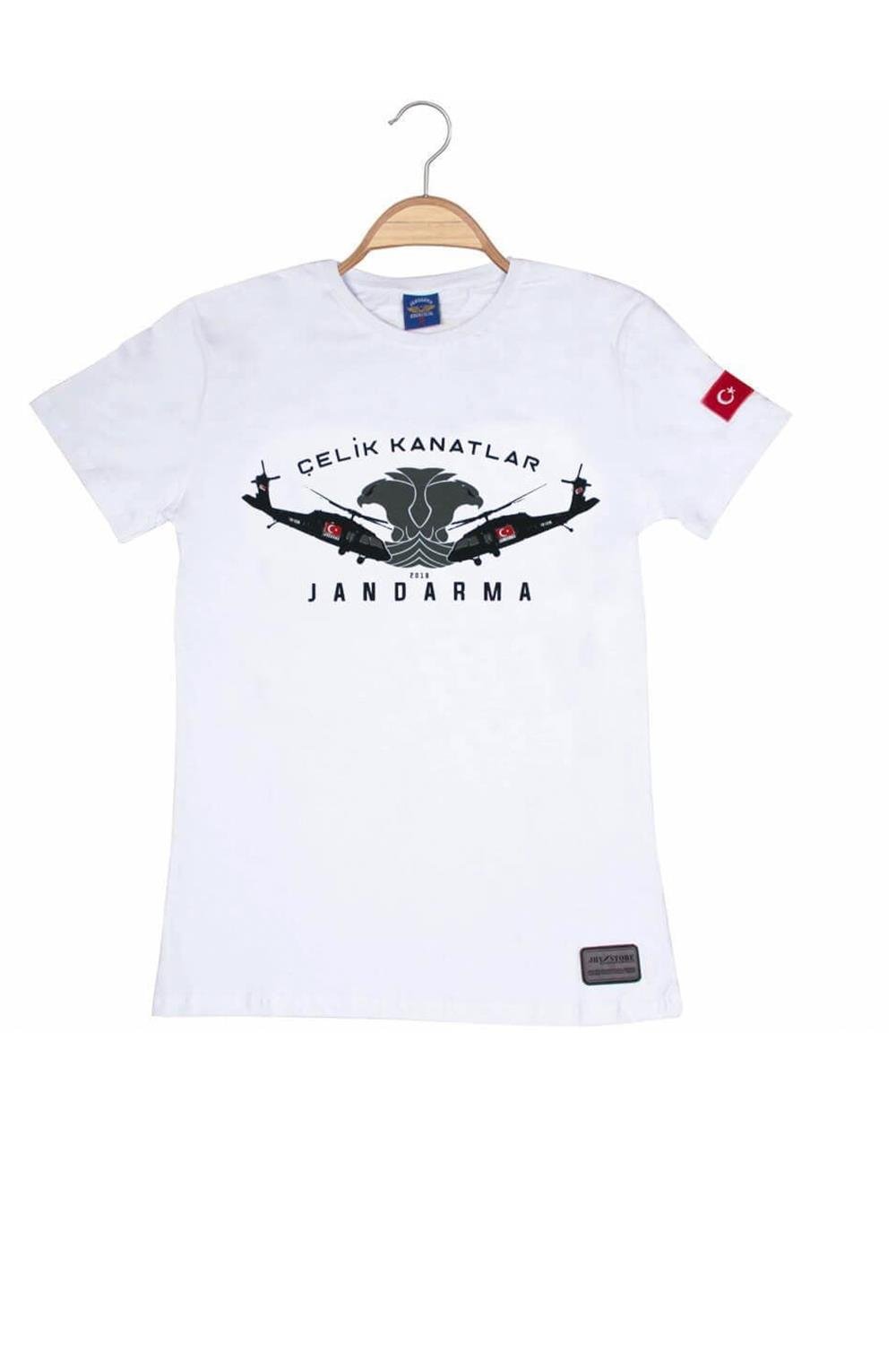 TSHİRTJHV ÇELİK KANATLAR ÇOCUK T-SHİRT BEYAZ RENK