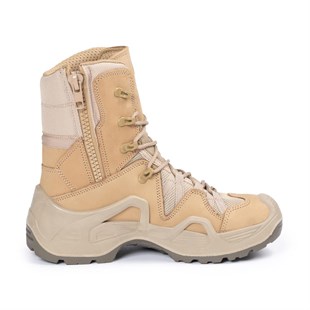 VOGEL M1491 FERMUARLI BEJ ÇÖL RENGİ ASKERİ BOT 4 MEVSİM