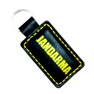 Jandarma Şua Deri Anahtarlık