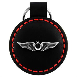 JHV ÇELİK KANATLAR DERİ ANAHTARLIK