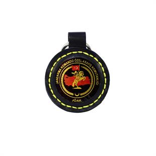 JÖAK LOGOLU DERİ ANAHTARLIK 