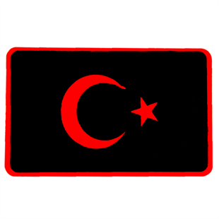 DERİ PEÇTÜRK BAYRAĞI DERİ KOL PEÇİ