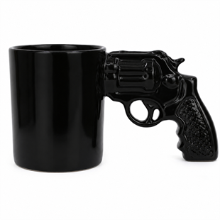 KUPAPORSELEN REVOLVER TASARIMLI KUPA BARDAK
