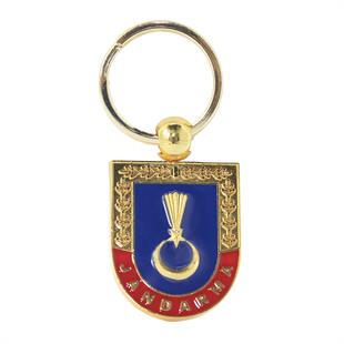 Jandarma Genel Komutanlığı Logo Tasarımlı Metal Anahtarlık